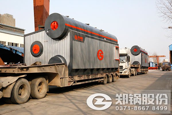 北京2台20吨SZS吨燃气低氮
